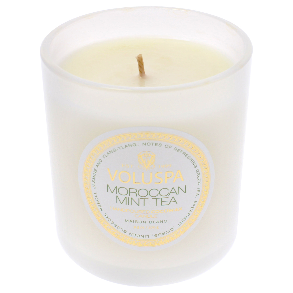 Voluspa Moroccan Mint Tea Candle 9.5 oz - Picture 2 of 8